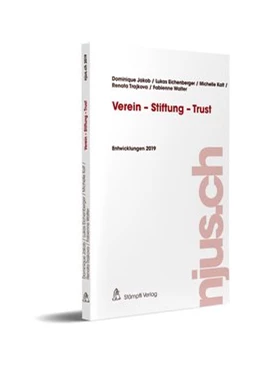 Abbildung von Jakob / Eichenberger | Verein - Stiftung - Trust | 1. Auflage | 2020 | 2019 | beck-shop.de
