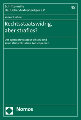 Abbildung von Hübner | Rechtsstaatswidrig, aber straflos? | 1. Auflage | 2020 | 48 | beck-shop.de
