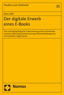 Abbildung von Lafer | Der digitale Erwerb eines E-Books | 1. Auflage | 2020 | 35 | beck-shop.de
