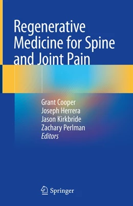 Abbildung von Cooper / Herrera | Regenerative Medicine for Spine and Joint Pain | 1. Auflage | 2020 | beck-shop.de