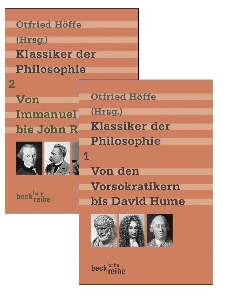 Cover: Höffe, Otfried, Klassiker der Philosophie