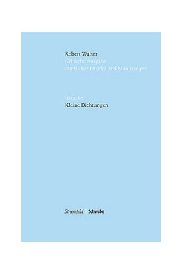 Abbildung von Walser / Socha-Wartmann | Kleine Dichtungen | 1. Auflage | 2022 | beck-shop.de