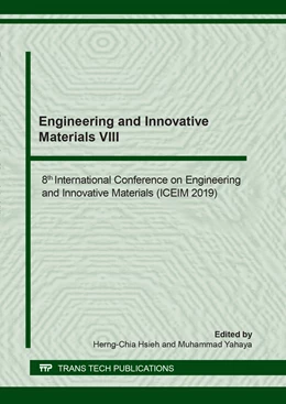 Abbildung von Hsieh / Yahaya | Engineering and Innovative Materials VIII | 1. Auflage | 2020 | beck-shop.de