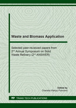 Abbildung von Purnomo | Waste and Biomass Application | 1. Auflage | 2020 | beck-shop.de