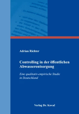 Abbildung von Richter | Controlling in der öffentlichen Abwasserentsorgung | 1. Auflage | 2020 | 172 | beck-shop.de