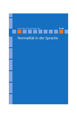 Abbildung von Avis / Lohnstein | Normalität in der Sprache | 1. Auflage | 2016 | 22 | beck-shop.de