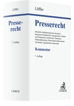 Abbildung von Löffler | Presserecht | 7. Auflage | 2023 | beck-shop.de
