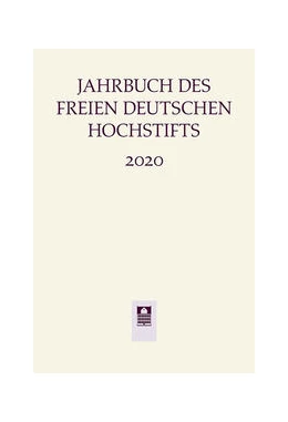 Abbildung von Bohnenkamp | Jahrbuch des Freien Deutschen Hochstifts 2020 | 1. Auflage | 2021 | beck-shop.de