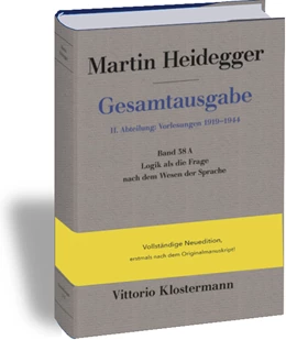 Abbildung von Heidegger / Trawny | Logik als die Frage nach dem Wesen der Sprache | 1. Auflage | 2020 | beck-shop.de
