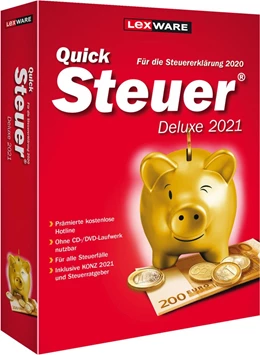 Abbildung von QuickSteuer Deluxe 2021 | 1. Auflage | 2020 | beck-shop.de