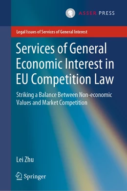 Abbildung von Zhu | Services of General Economic Interest in EU Competition Law | 1. Auflage | 2020 | beck-shop.de