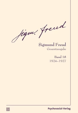 Abbildung von Freud / Tögel | Gesamtausgabe (SFG), Band 18 | 1. Auflage | 2020 | beck-shop.de