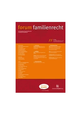 Abbildung von FF - Forum Familienrecht | 1. Auflage | 2024 | beck-shop.de