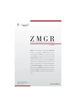 Abbildung von ZMGR - Zeitschrift für das gesamte Medizinrecht | 1. Auflage | 2022 | beck-shop.de