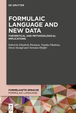 Abbildung von Piirainen / Filatkina | Formulaic Language and New Data | 1. Auflage | 2020 | beck-shop.de