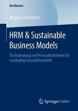 Abbildung von Buttlar | HRM & Sustainable Business Models | 1. Auflage | 2020 | beck-shop.de