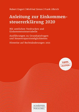 Abbildung von Engert / Simon | Anleitung zur Einkommensteuererklärung 2020 | 1. Auflage | 2020 | beck-shop.de