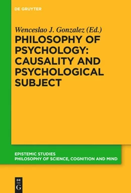 Abbildung von Gonzalez | Philosophy of Psychology: Causality and Psychological Subject | 1. Auflage | 2020 | beck-shop.de