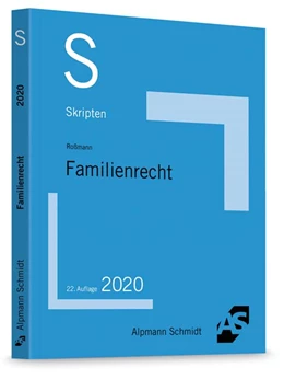 Abbildung von Roßmann | Skript Familienrecht | 22. Auflage | 2020 | beck-shop.de