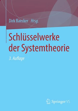 Abbildung von Baecker | Schlüsselwerke der Systemtheorie | 3. Auflage | 2020 | beck-shop.de