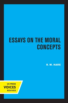 Abbildung von Hare | Essays on the Moral Concepts | 1. Auflage | 2020 | beck-shop.de
