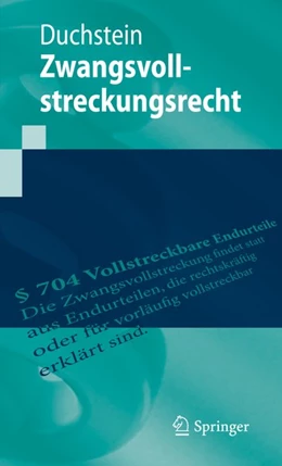 Abbildung von Duchstein | Zwangsvollstreckungsrecht | 1. Auflage | 2020 | beck-shop.de