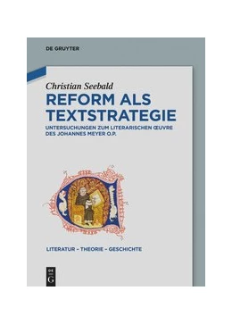 Abbildung von Seebald | Reform als Textstrategie | 1. Auflage | 2020 | beck-shop.de