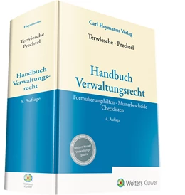 Abbildung von Terwiesche / Prechtel | Handbuch Verwaltungsrecht | 4. Auflage | 2020 | beck-shop.de