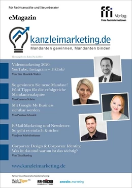 Abbildung von eMagazin kanzleimarketing.de | 1. Auflage | 2020 | beck-shop.de