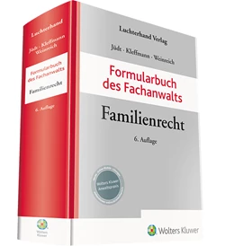 Abbildung von Jüdt / Kleffmann | Formularbuch des Fachanwalts Familienrecht | 6. Auflage | 2020 | beck-shop.de