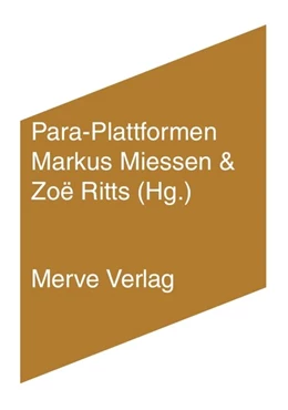 Abbildung von Miessen / Ritts | Para-Plattformen | 1. Auflage | 2020 | beck-shop.de