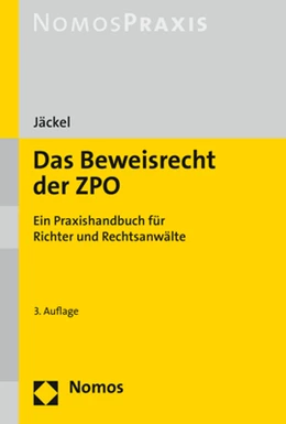 Abbildung von Jäckel | Das Beweisrecht der ZPO | 3. Auflage | 2020 | beck-shop.de