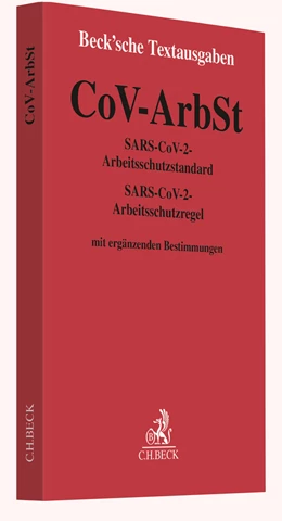 Abbildung von CoV-ArbSt | 1. Auflage | 2020 | beck-shop.de