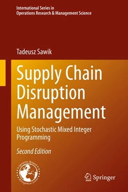 Abbildung von Sawik | Supply Chain Disruption Management | 2. Auflage | 2020 | beck-shop.de