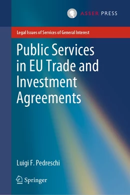 Abbildung von Pedreschi | Public Services in EU Trade and Investment Agreements | 1. Auflage | 2020 | beck-shop.de