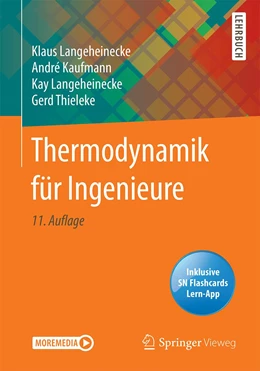 Abbildung von Langeheinecke / Kaufmann | Thermodynamik für Ingenieure | 11. Auflage | 2020 | beck-shop.de