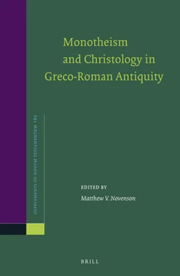 Abbildung von Monotheism and Christology in Greco-Roman Antiquity | 1. Auflage | 2020 | 180 | beck-shop.de