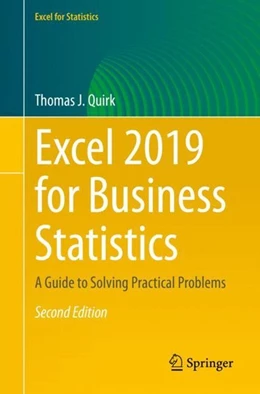 Abbildung von Quirk | Excel 2019 for Business Statistics | 2. Auflage | 2020 | beck-shop.de