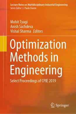 Abbildung von Tyagi / Sachdeva | Optimization Methods in Engineering | 1. Auflage | 2020 | beck-shop.de