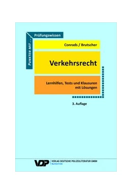 Abbildung von Conrads / Brutscher | Prüfungswissen Verkehrsrecht | 3. Auflage | 2020 | beck-shop.de