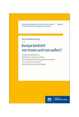 Abbildung von Schiffauer | Europa bedroht von innen und von außen? | 1. Auflage | 2020 | beck-shop.de