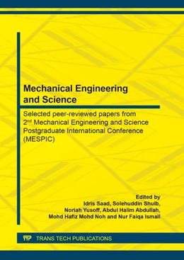 Abbildung von Saad / Shuib | Mechanical Engineering and Science | 1. Auflage | 2020 | beck-shop.de