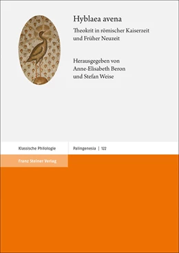 Abbildung von Beron / Weise | Hyblaea avena | 1. Auflage | 2020 | 122 | beck-shop.de
