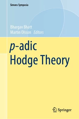 Abbildung von Bhatt / Olsson | p-adic Hodge Theory | 1. Auflage | 2020 | beck-shop.de