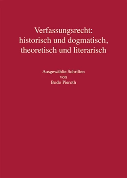 Abbildung von Görisch / Hartmann | Verfassungsrecht: historisch und dogmatisch, theoretisch und literarisch | 1. Auflage | 2020 | beck-shop.de