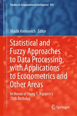 Abbildung von Kreinovich | Statistical and Fuzzy Approaches to Data Processing, with Applications to Econometrics and Other Areas | 1. Auflage | 2020 | beck-shop.de