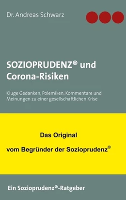 Abbildung von Schwarz | SOZIOPRUDENZ® und Corona-Risiken | 1. Auflage | 2020 | beck-shop.de