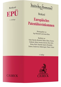 Abbildung von Benkard | Europäisches Patentübereinkommen: EPÜ | 4. Auflage | 2023 | Band 4a | beck-shop.de