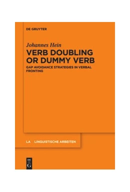 Abbildung von Hein | Verb Doubling and Dummy Verb | 1. Auflage | 2020 | beck-shop.de