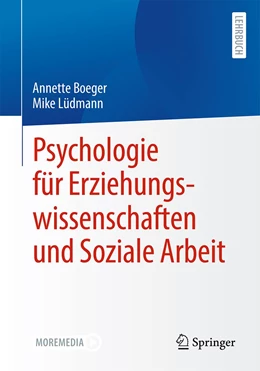 Abbildung von Boeger / Lüdmann | Psychologie für Erziehungswissenschaften und Soziale Arbeit | 1. Auflage | 2023 | beck-shop.de